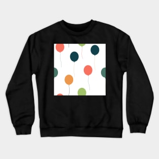 Bright and Happy Balloons Crewneck Sweatshirt